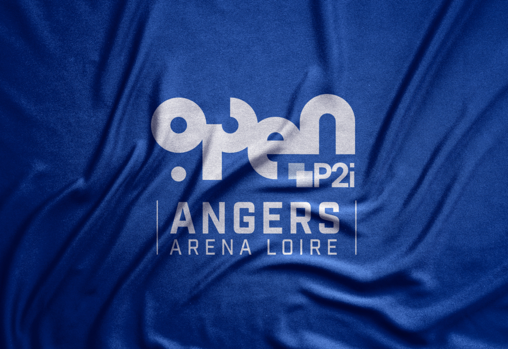 Bloc marque Open P2i Angers Arena Loire