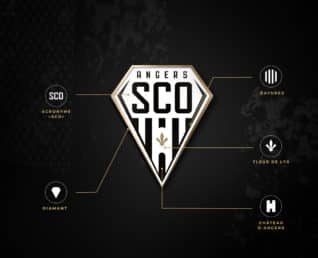 Explication logo Angers SCO||Exemples de refonte de logos célèbres