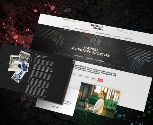 site personnalisé association